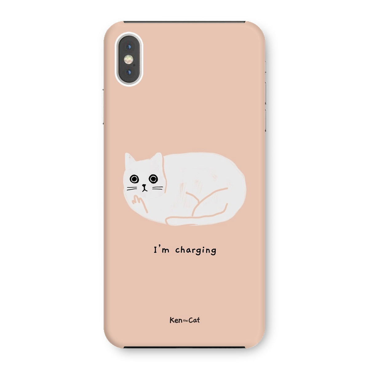 I'm Charging - Coral Phone Case