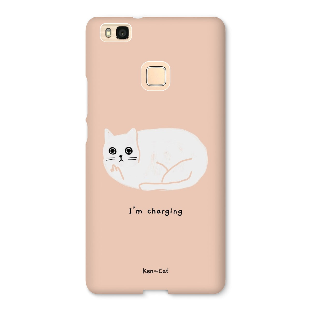 I'm Charging - Coral Phone Case