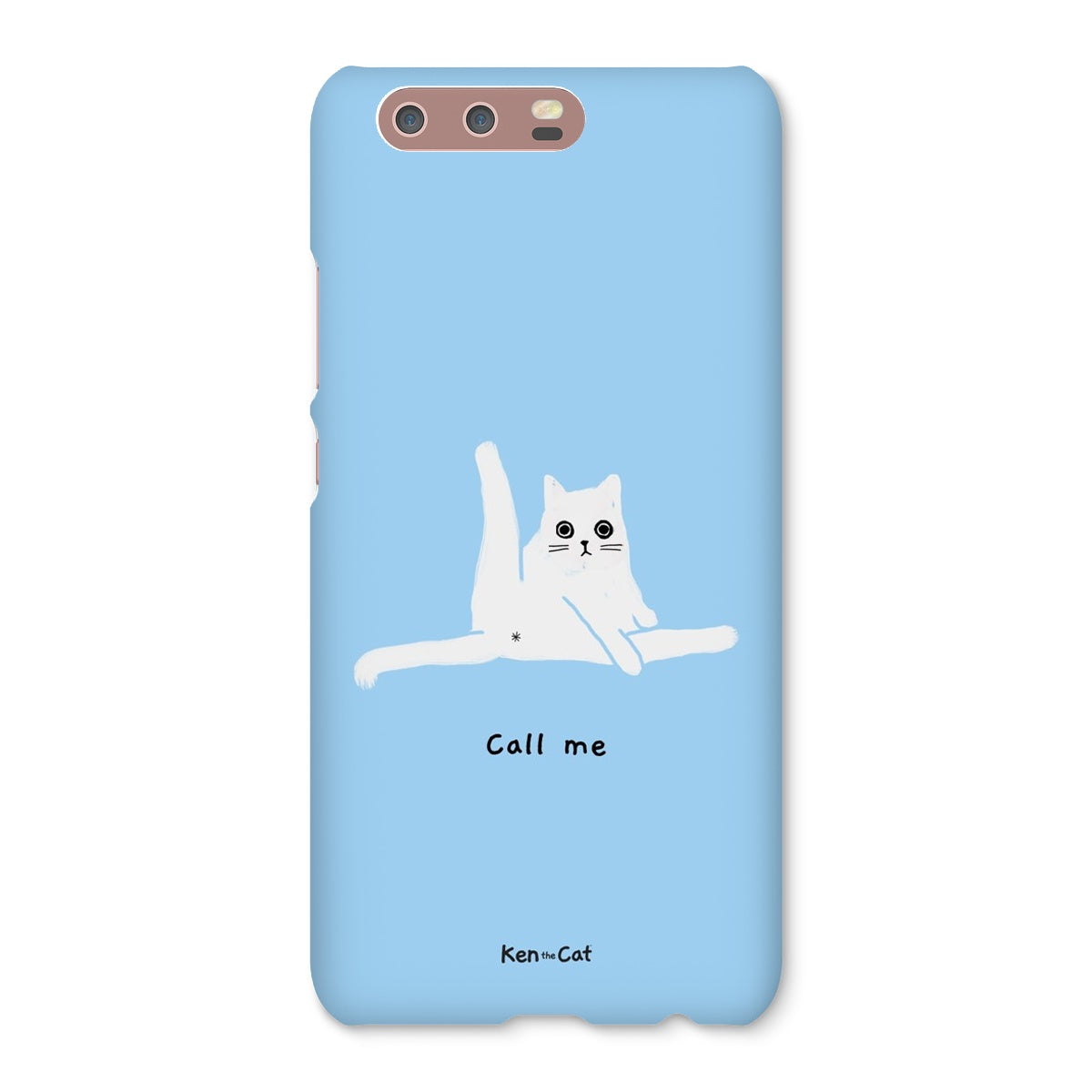 Call Me - Blue Phone Case