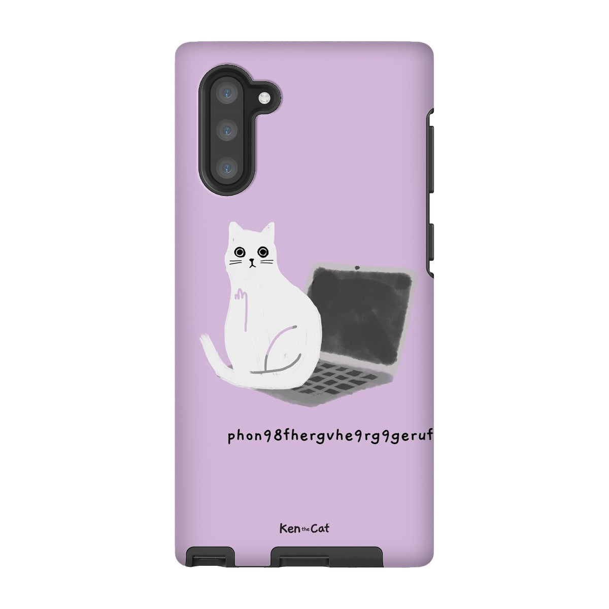 Laptop - Purple Phone Case