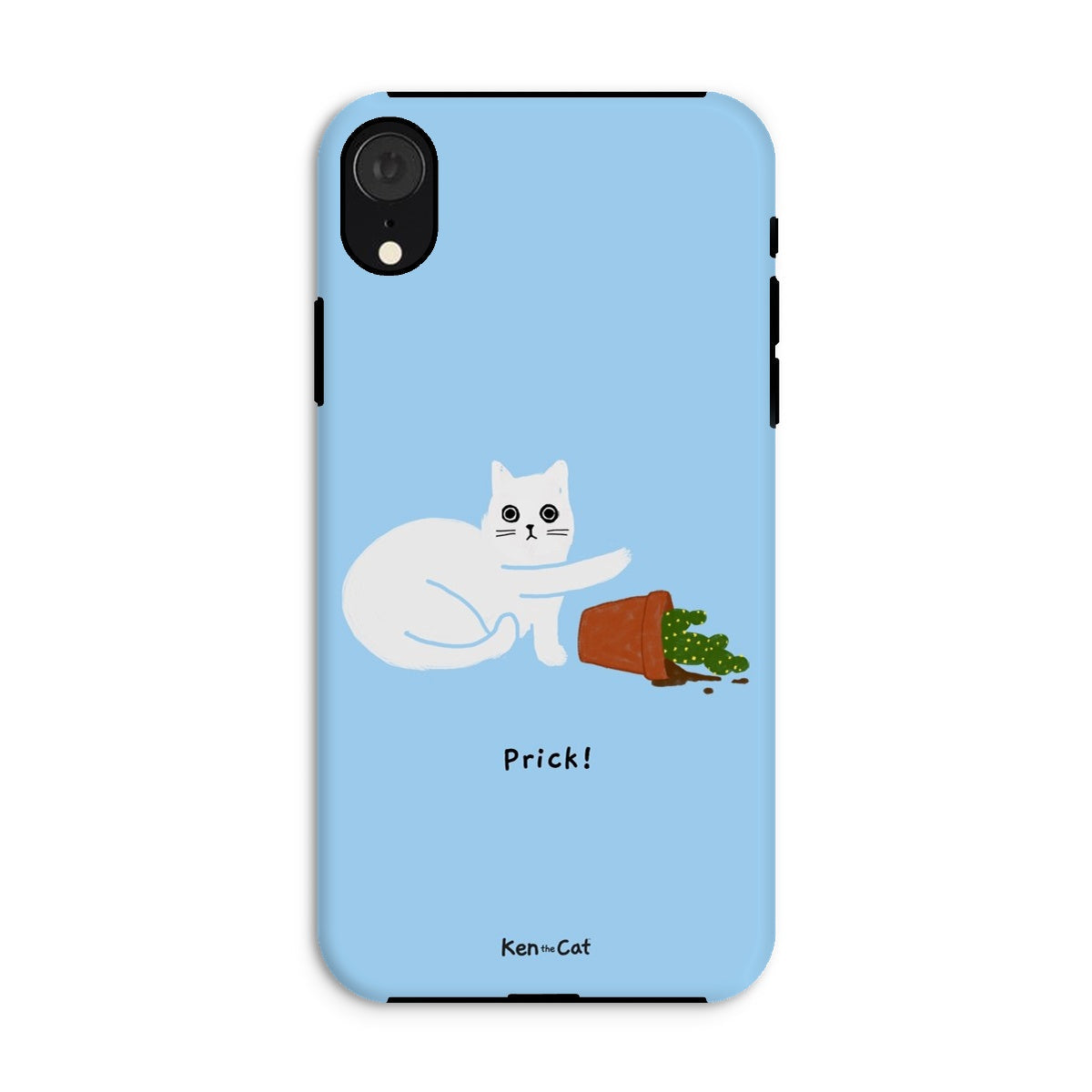 Prick - Blue Phone Case