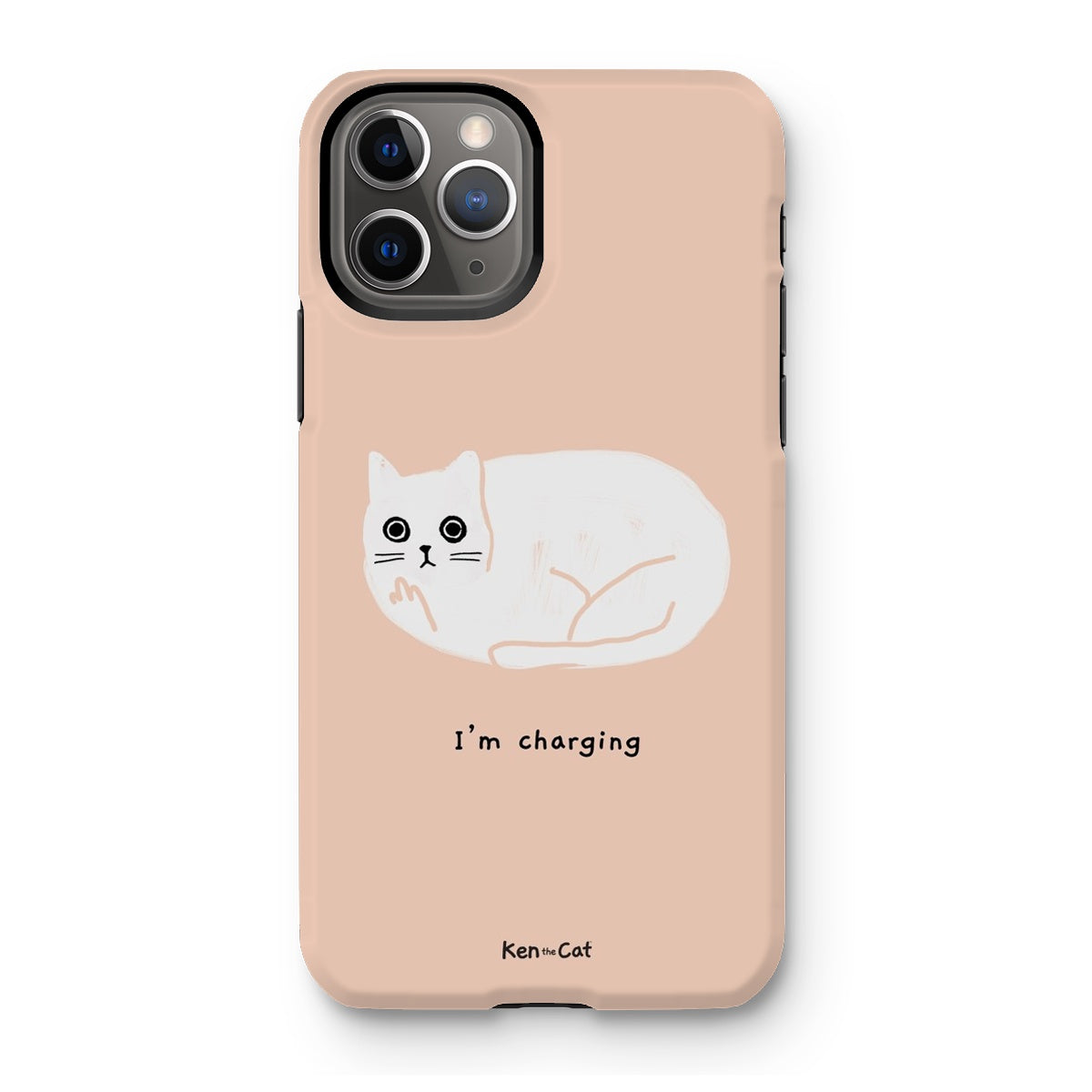 I'm Charging - Coral Phone Case