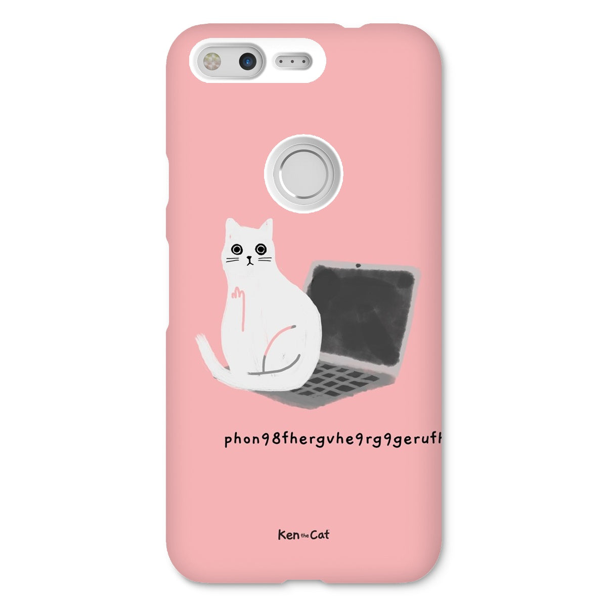 Laptop - Pink Phone Case