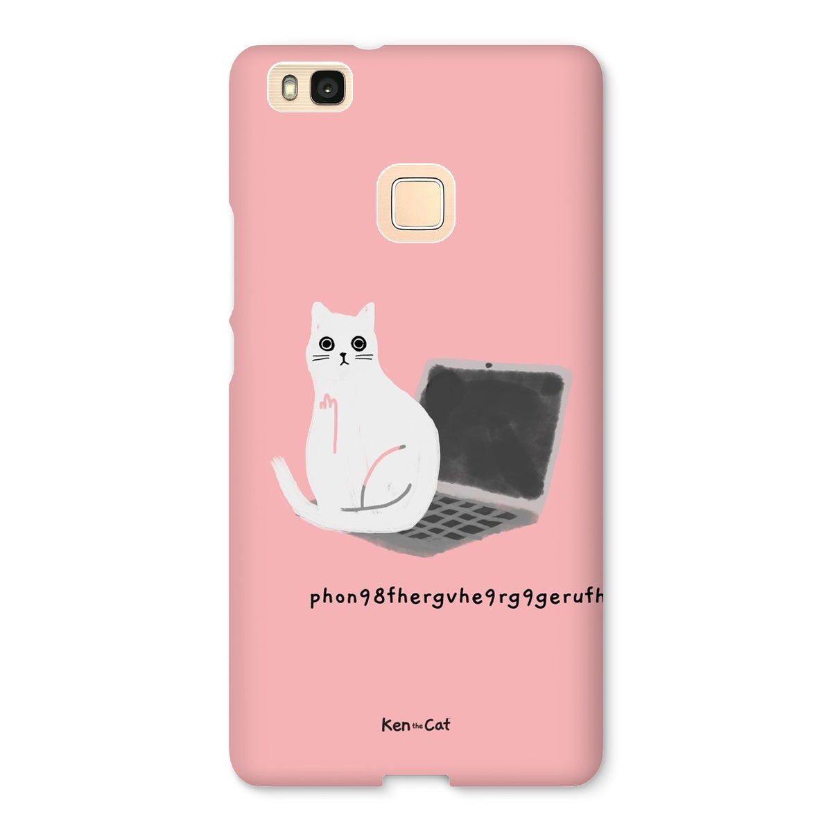 Laptop - Pink Phone Case