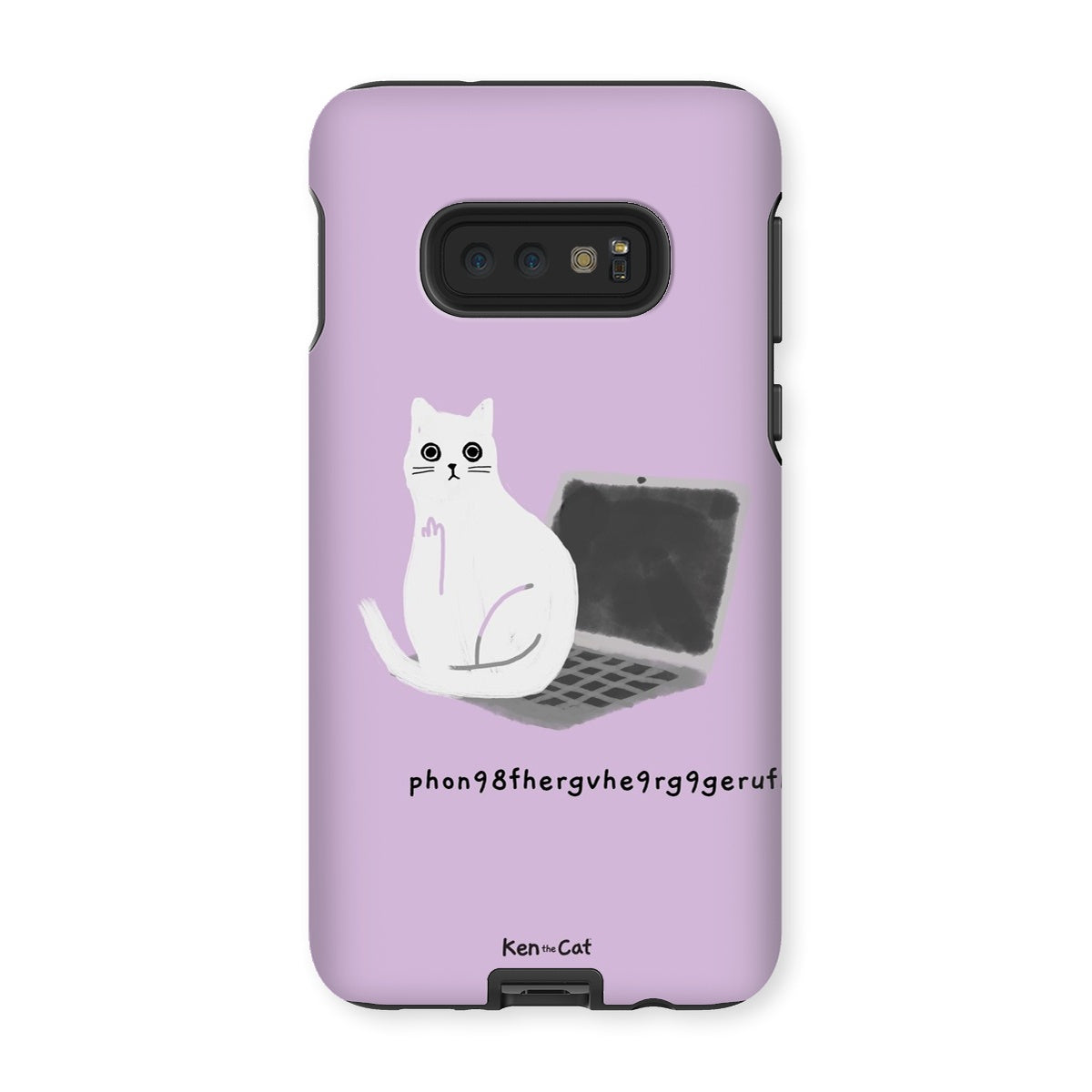 Laptop - Purple Phone Case