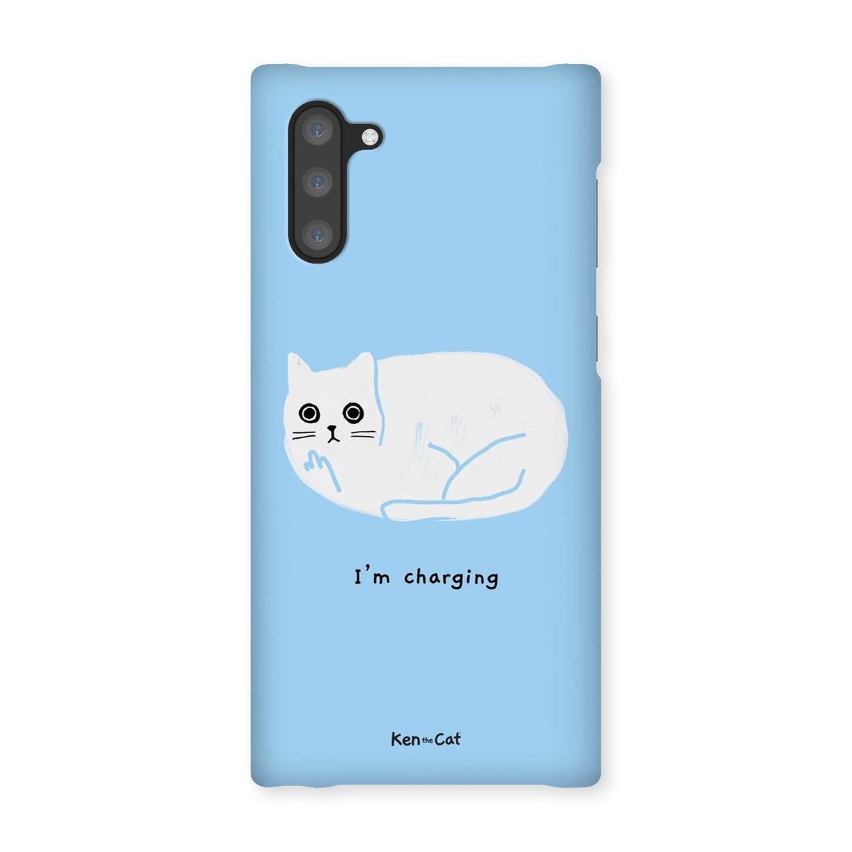 I'm Charging - Blue Phone Case
