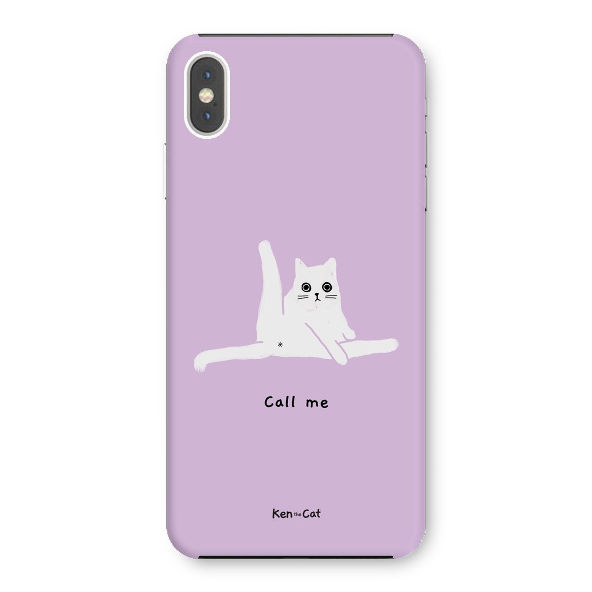 Call Me - Purple Phone Case