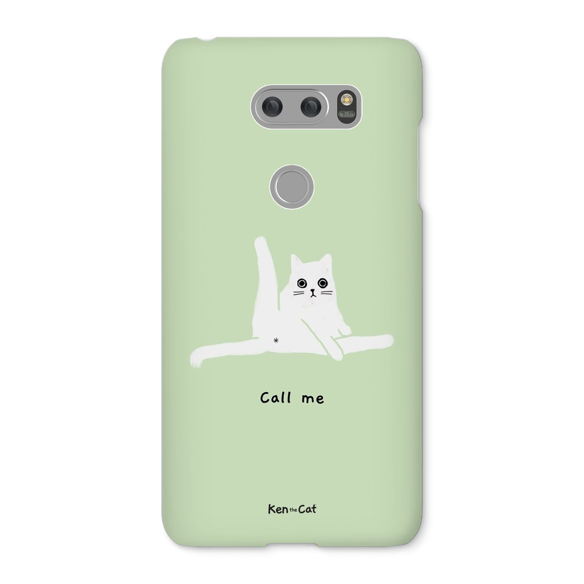 Call Me - Green Phone Case