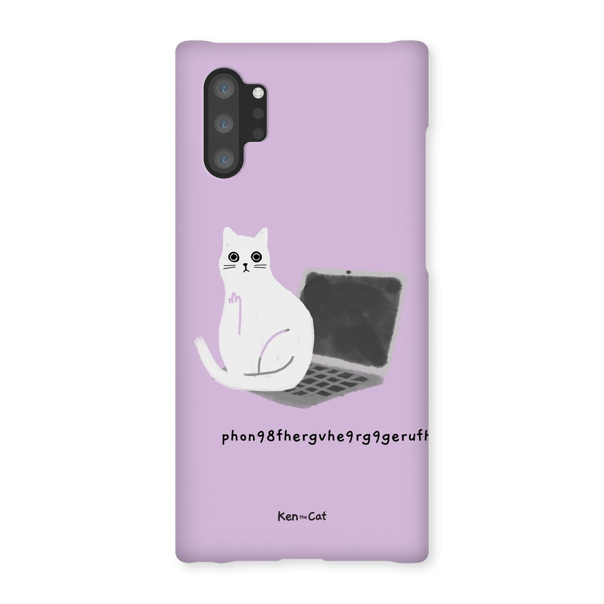 Laptop - Purple Phone Case