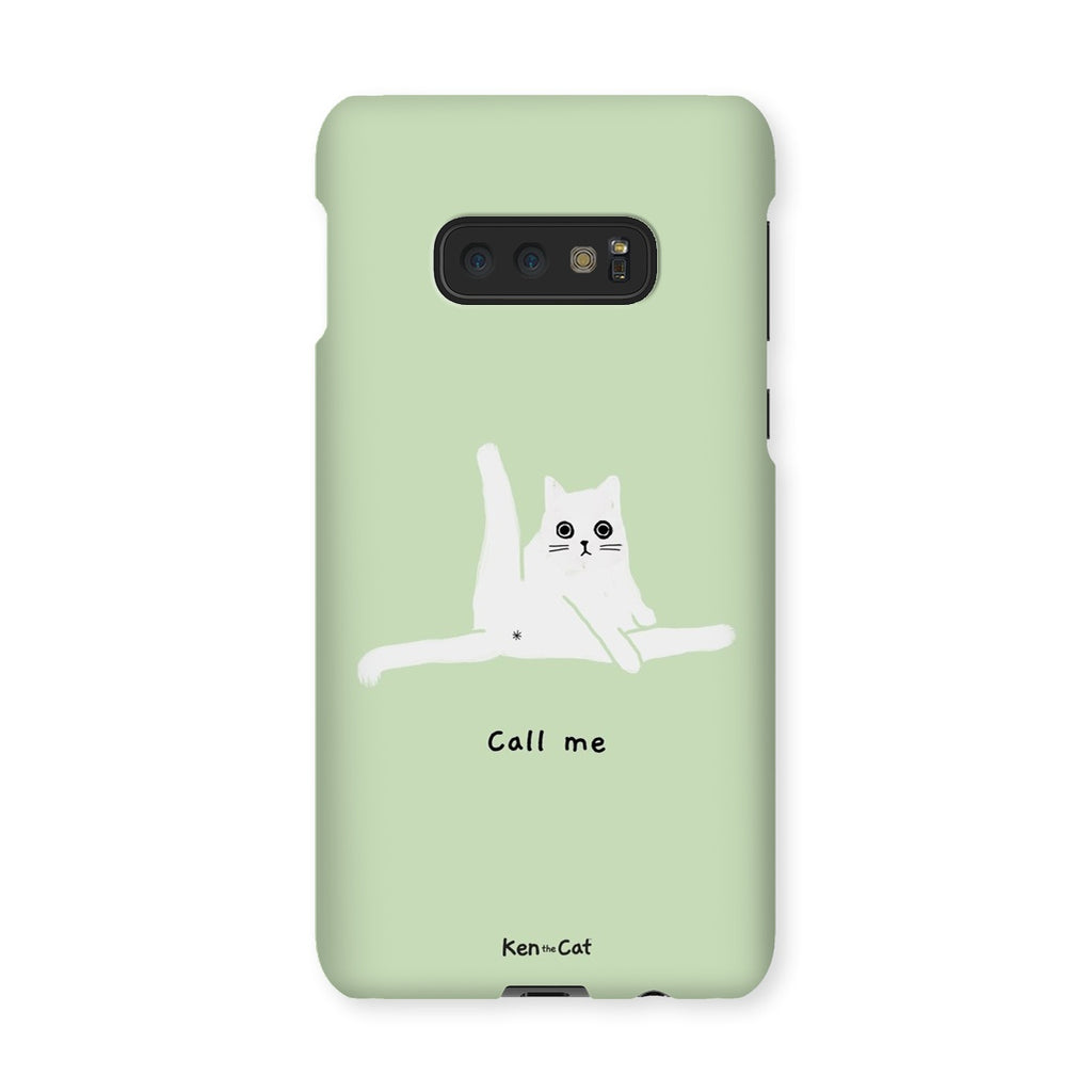 Call Me - Green Phone Case
