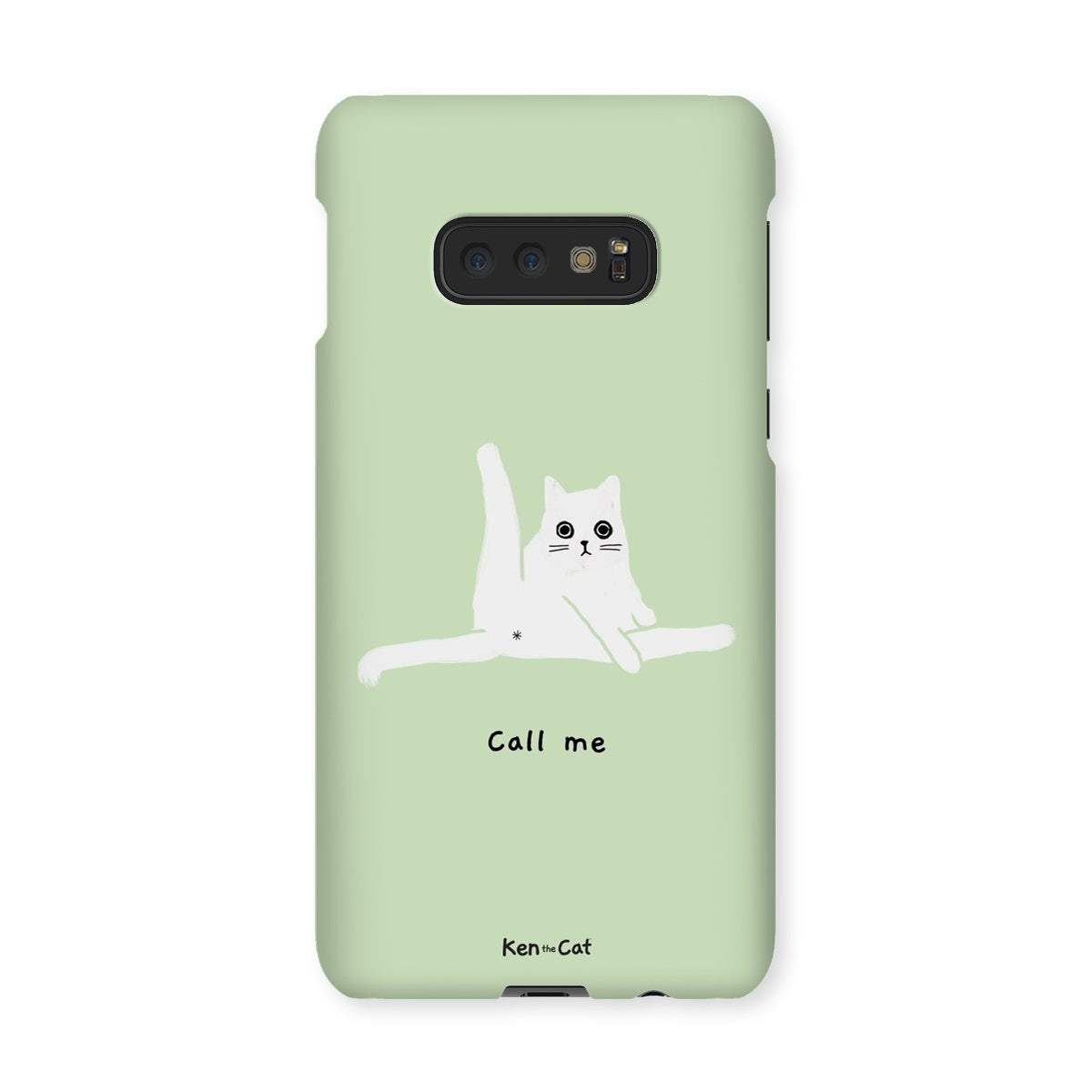 Call Me - Green Phone Case
