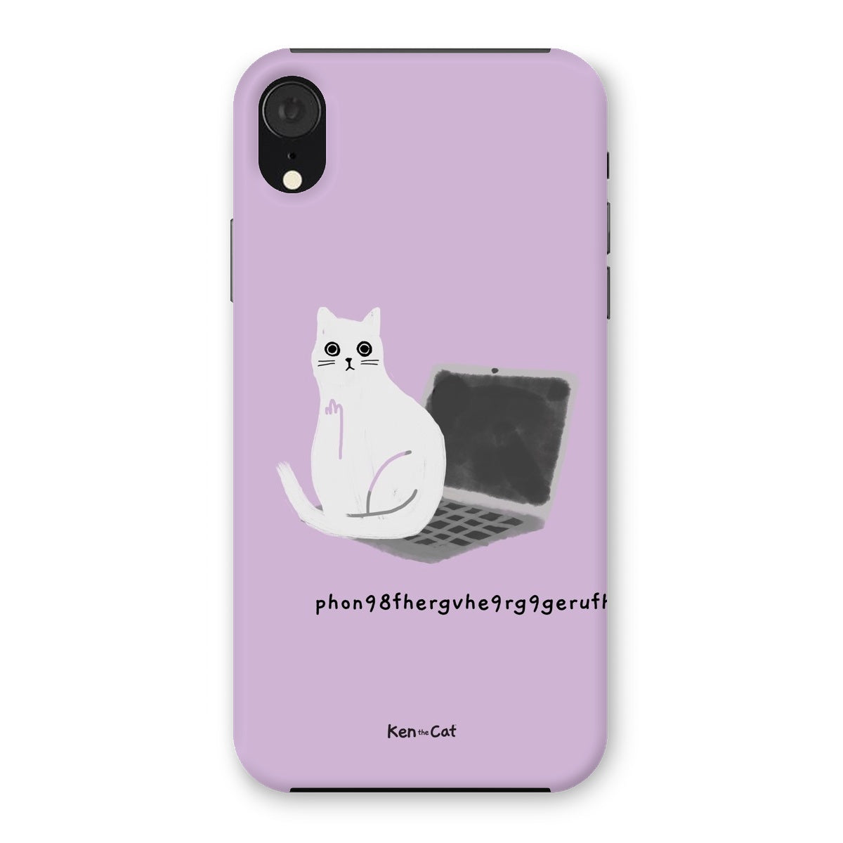 Laptop - Purple Phone Case