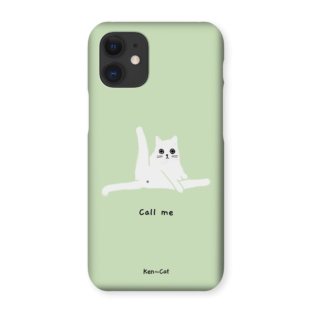 Call Me - Green Phone Case
