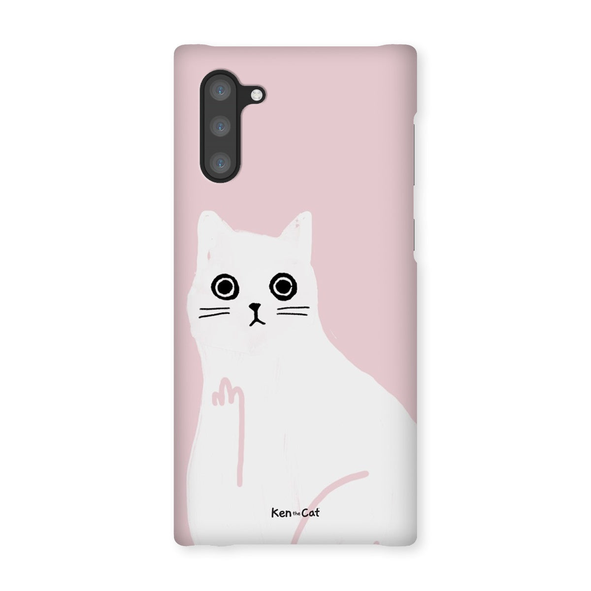 Middle Finger - Pink Phone Case