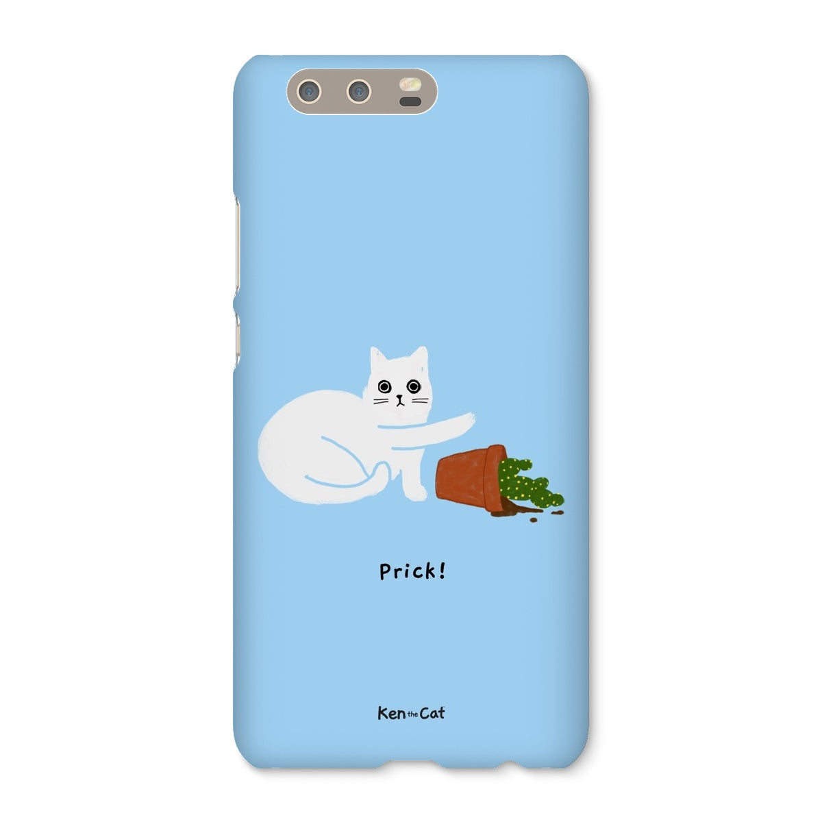 Prick - Blue Phone Case