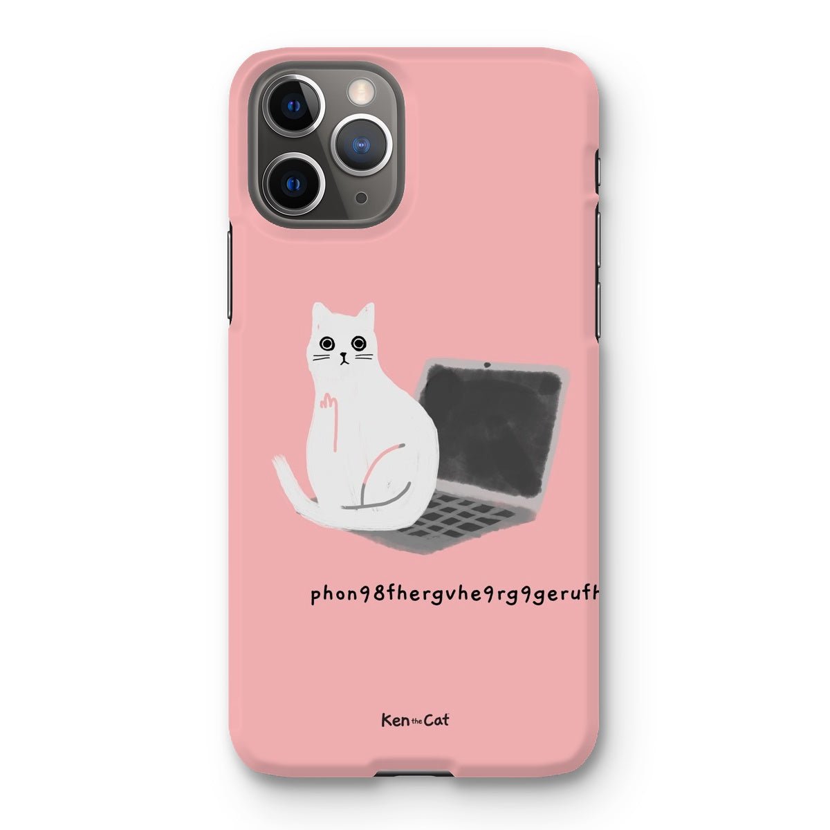 Laptop - Pink Phone Case