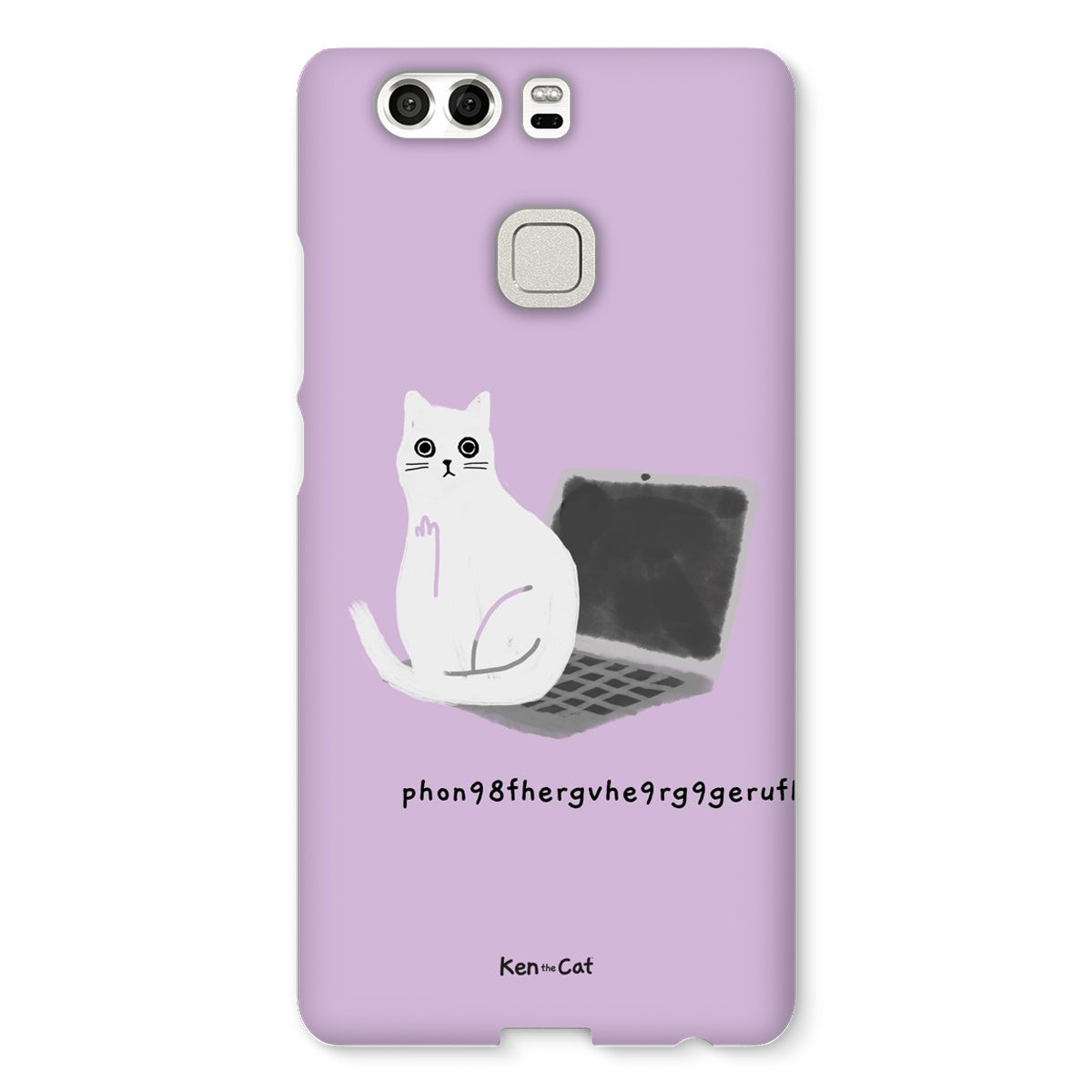 Laptop - Purple Phone Case