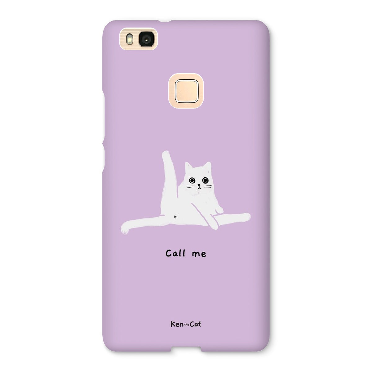 Call Me - Purple Phone Case