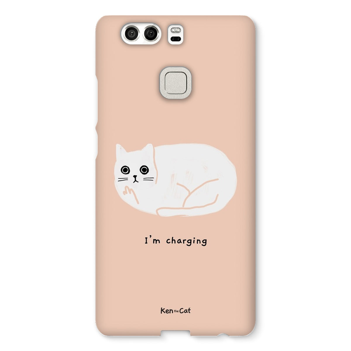 I'm Charging - Coral Phone Case