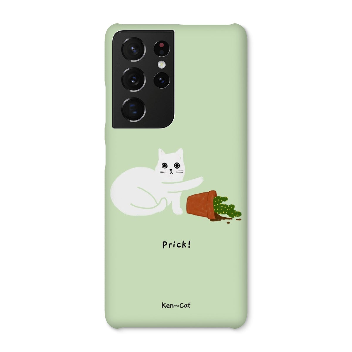 Prick - Green Phone Case