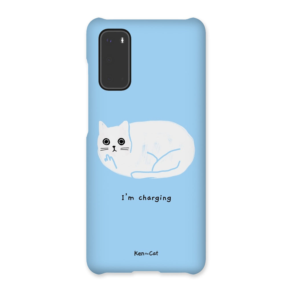 I'm Charging - Blue Phone Case