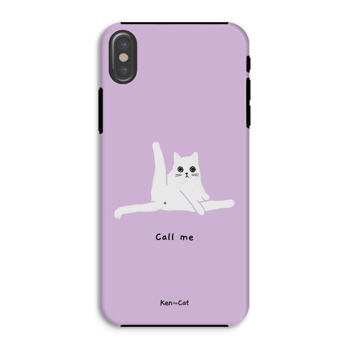 Call Me - Purple Phone Case