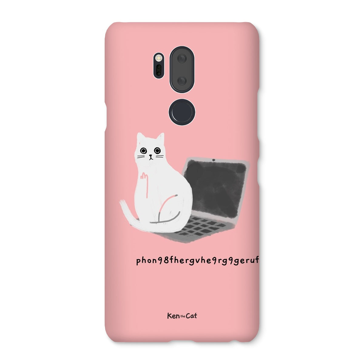 Laptop - Pink Phone Case