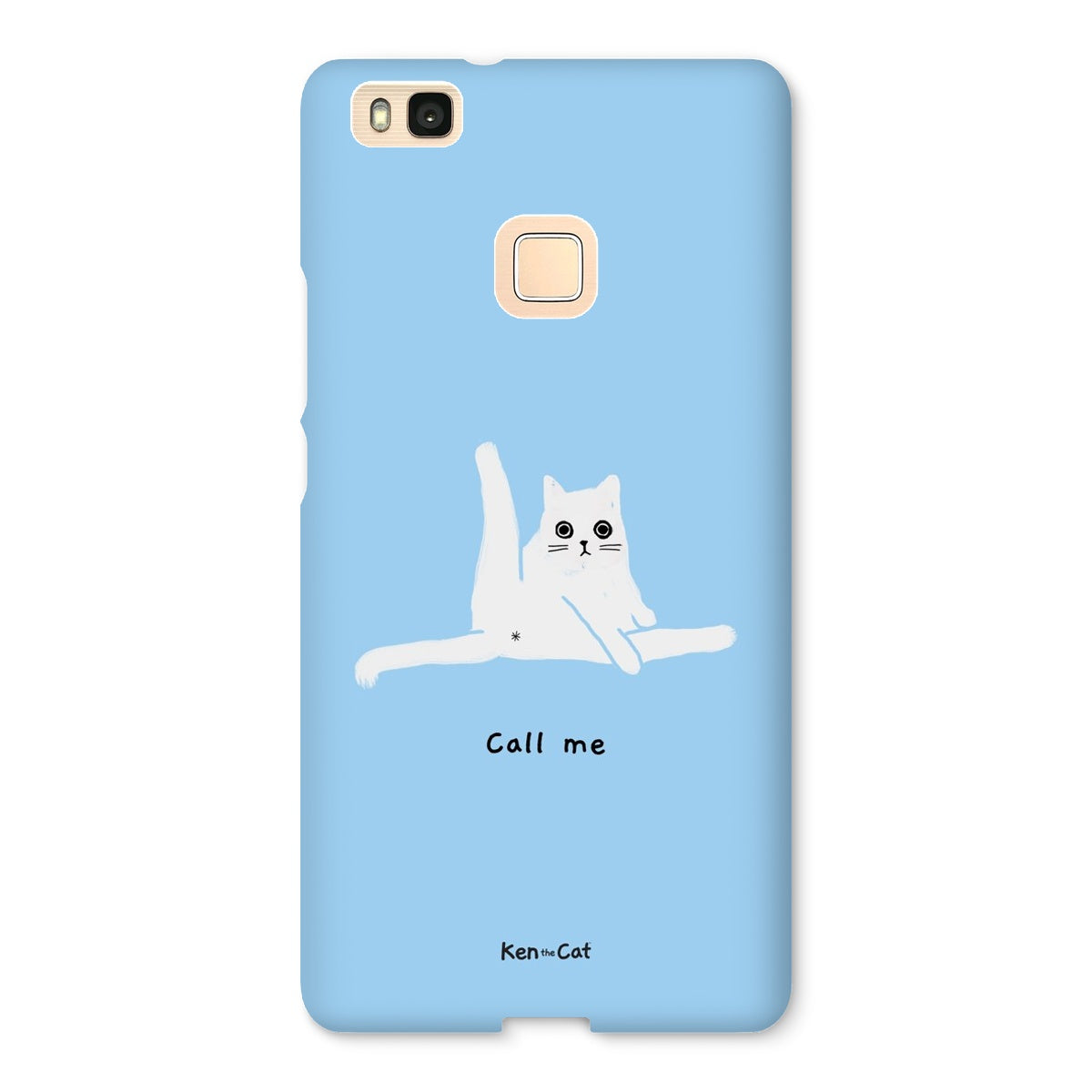 Call Me - Blue Phone Case