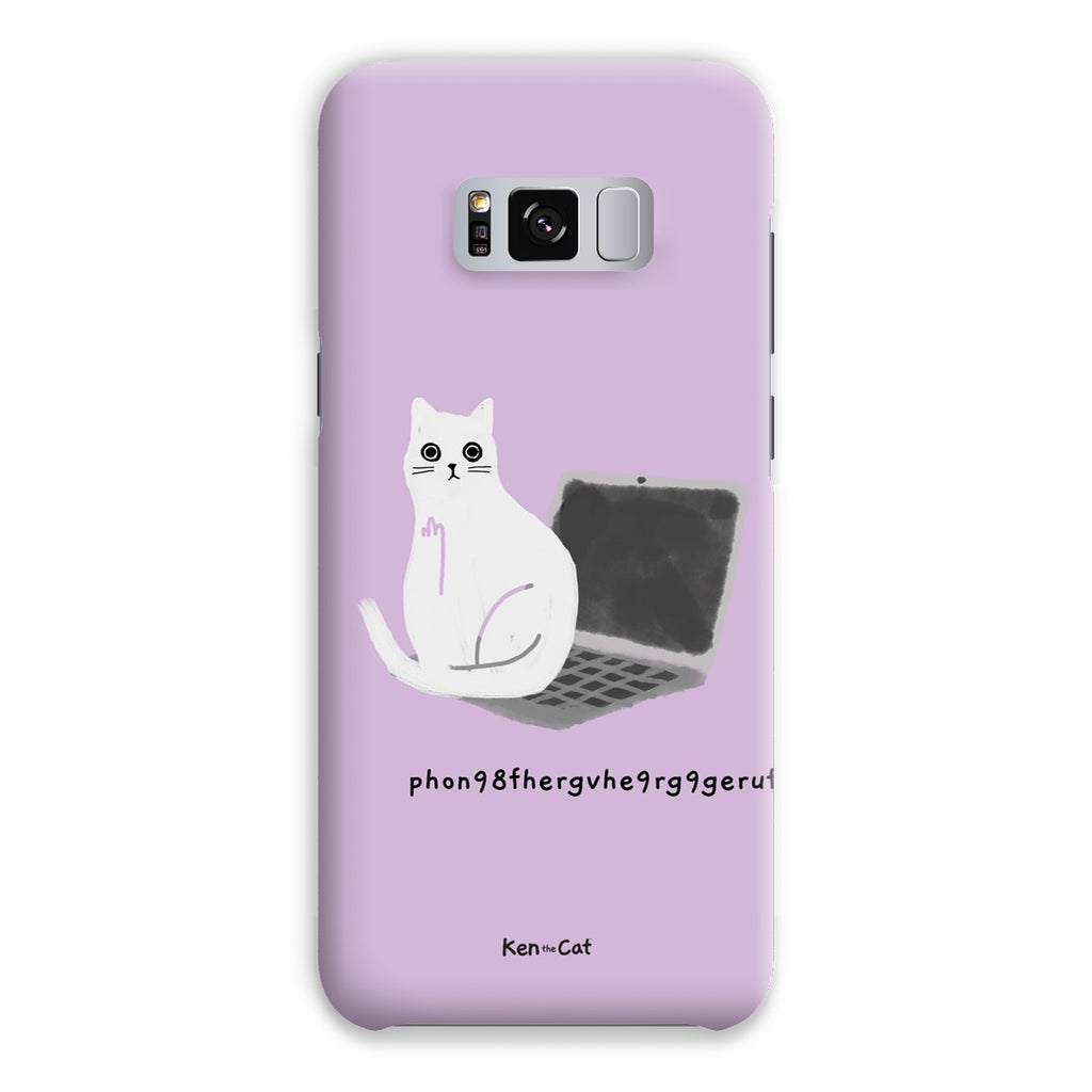 Laptop - Purple Phone Case