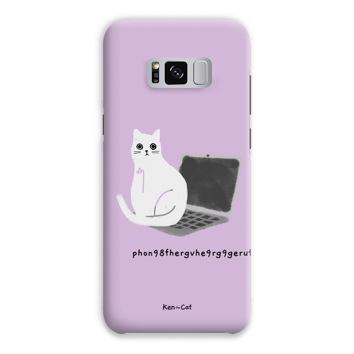 Laptop - Purple Phone Case