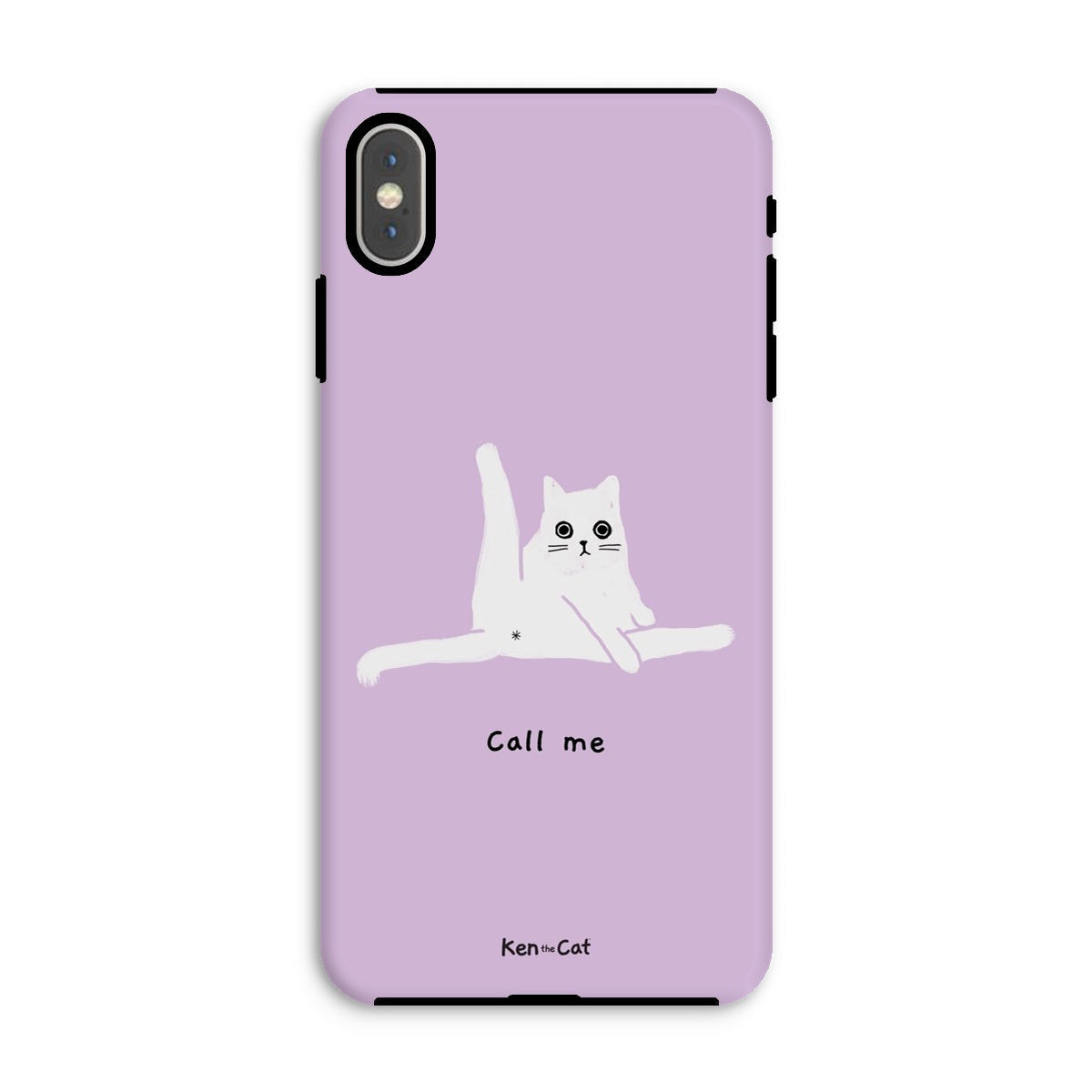 Call Me - Purple Phone Case