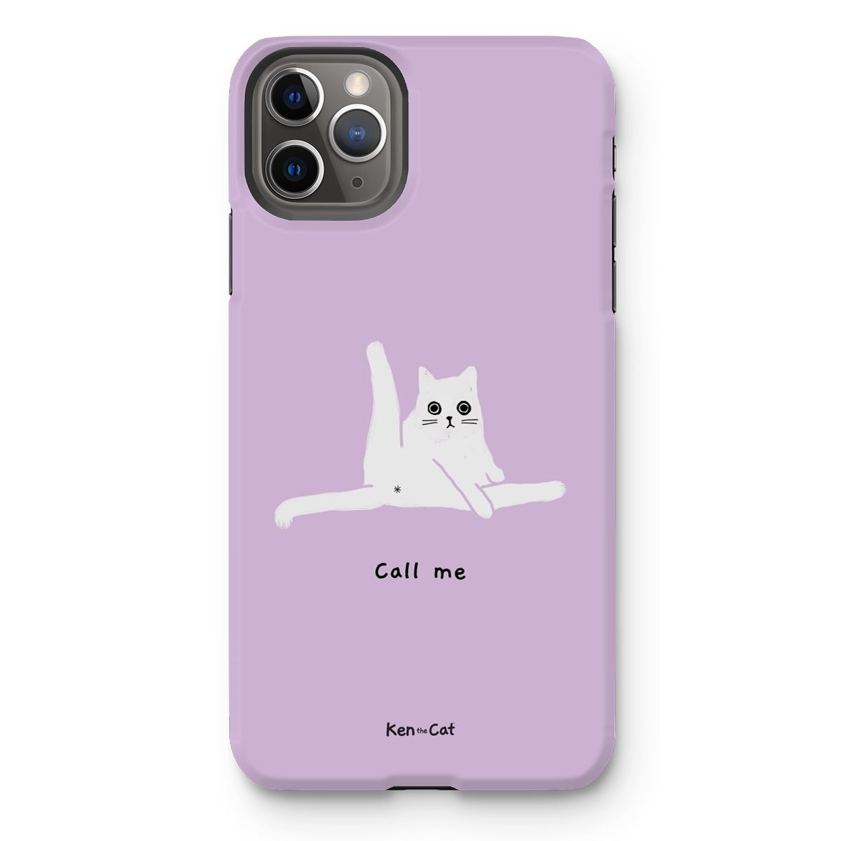 Call Me - Purple Phone Case