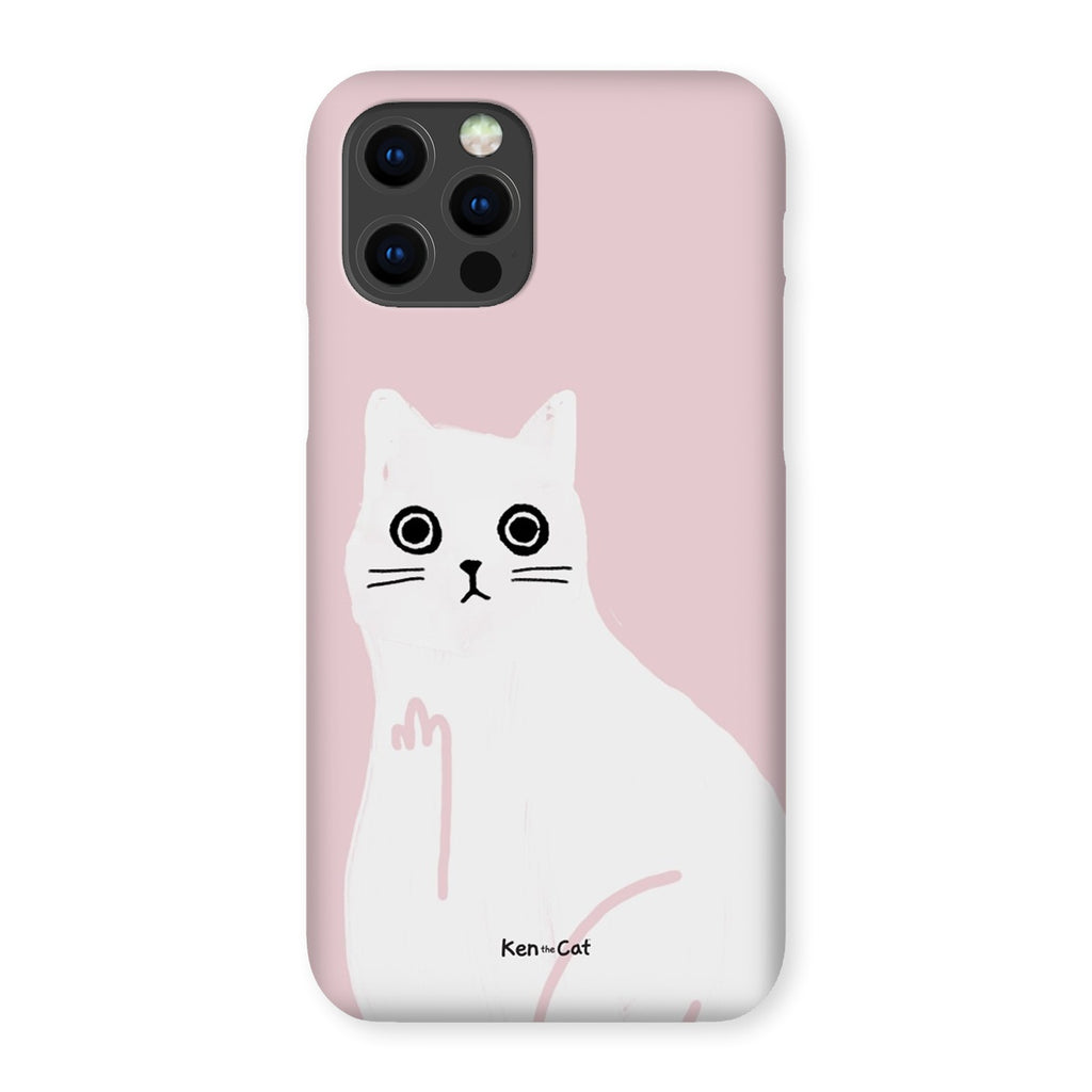Middle Finger - Pink Phone Case