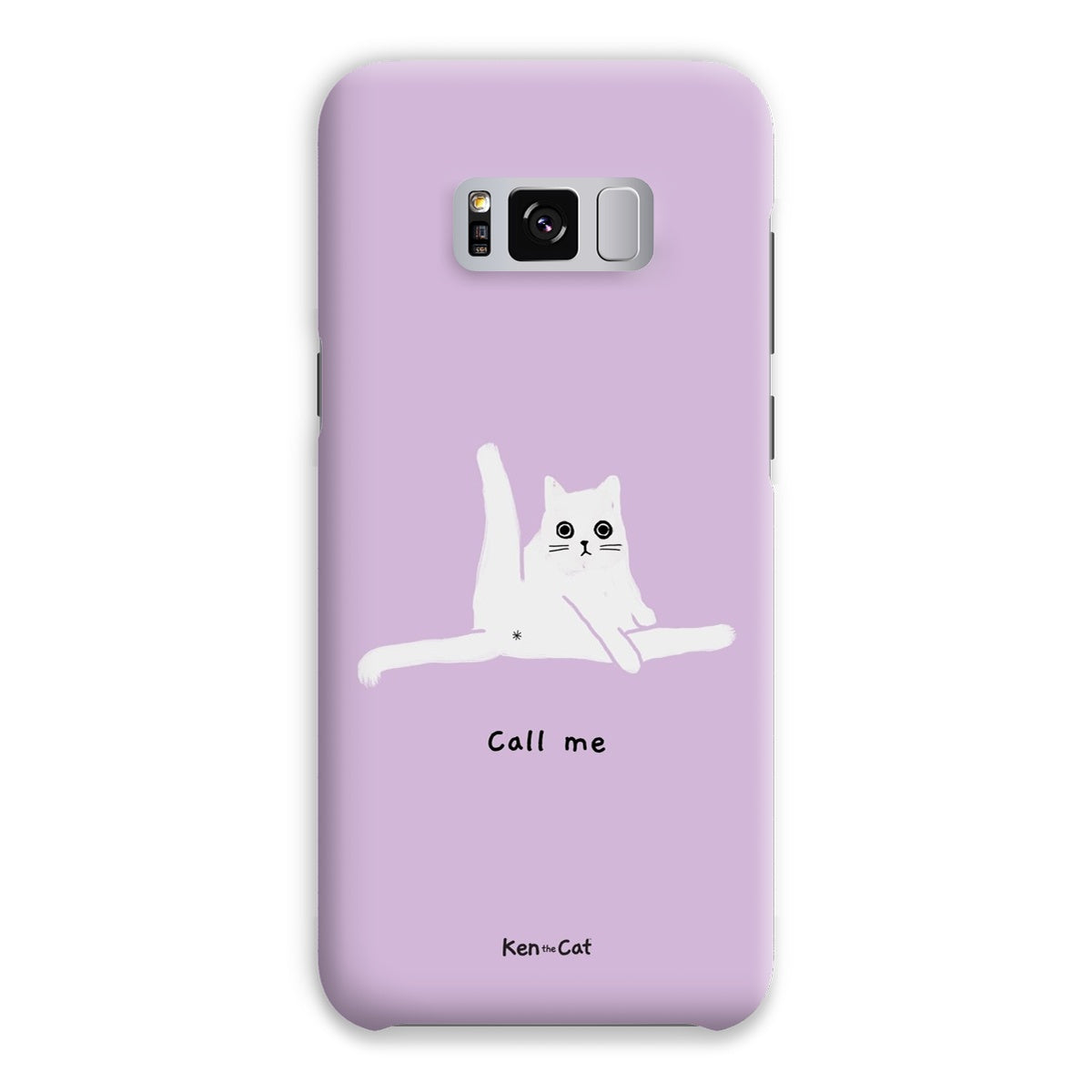 Call Me - Purple Phone Case