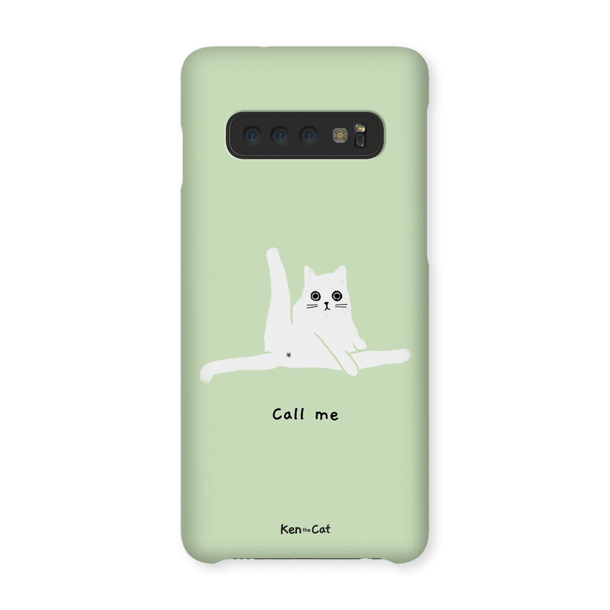 Call Me - Green Phone Case