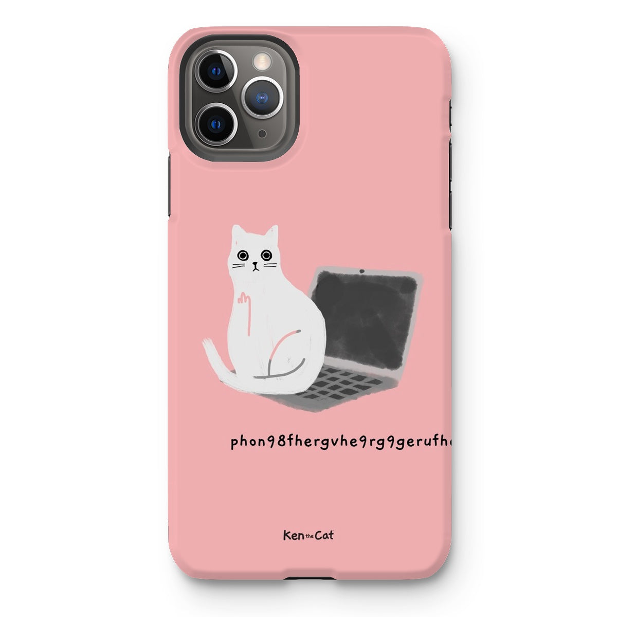 Laptop - Pink Phone Case