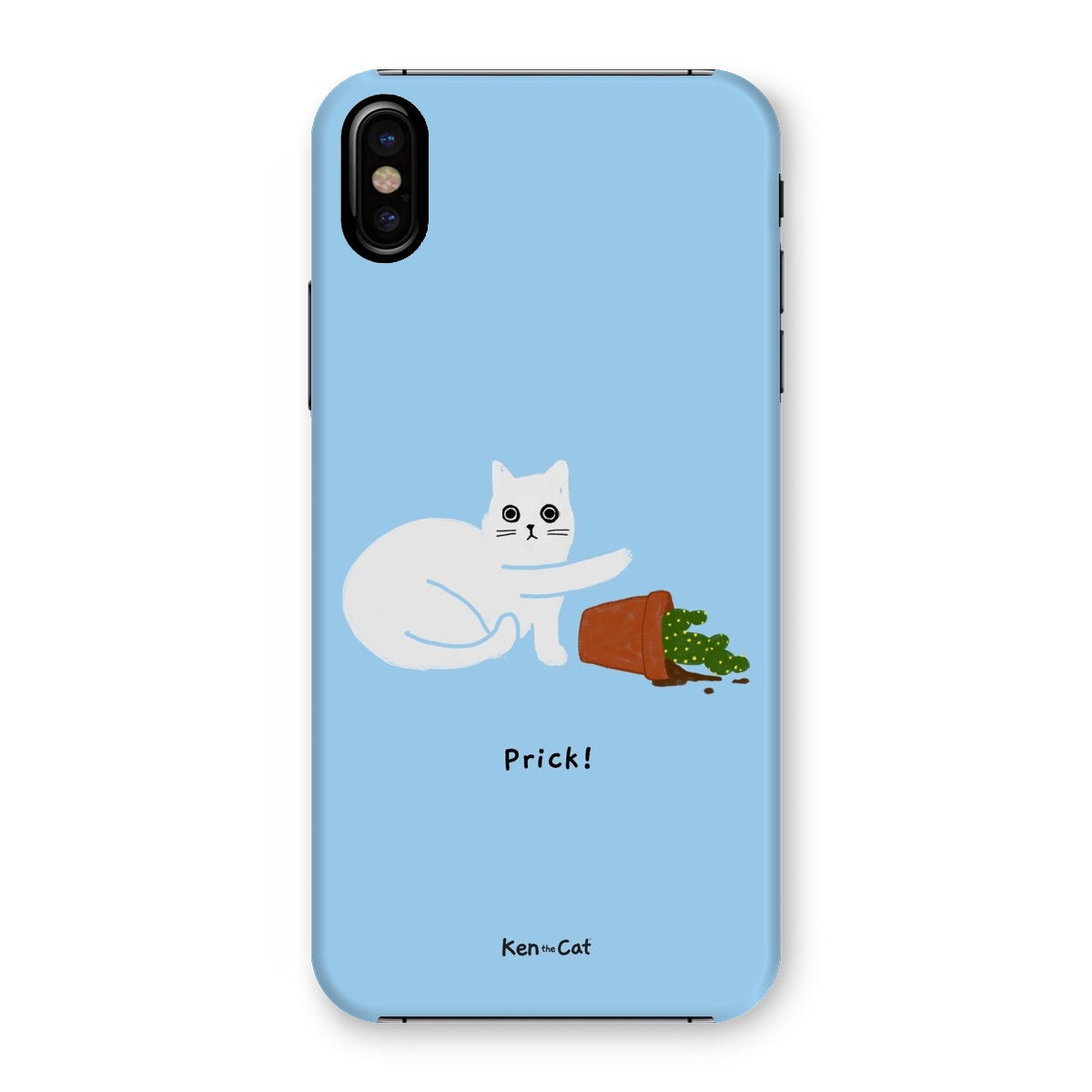 Prick - Blue Phone Case