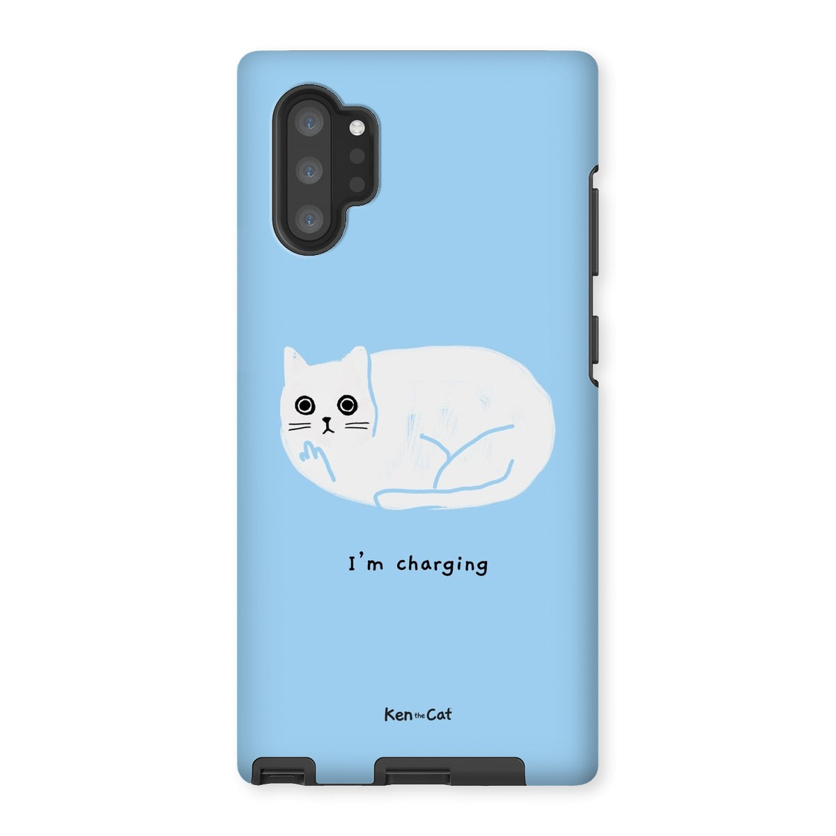 I'm Charging - Blue Phone Case