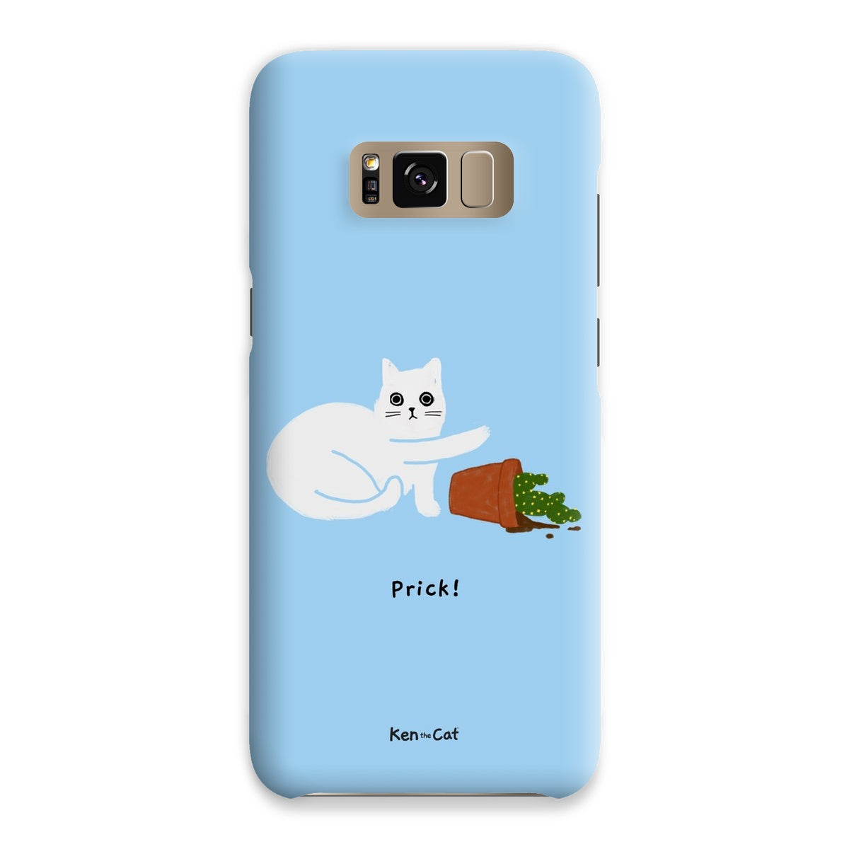 Prick - Blue Phone Case