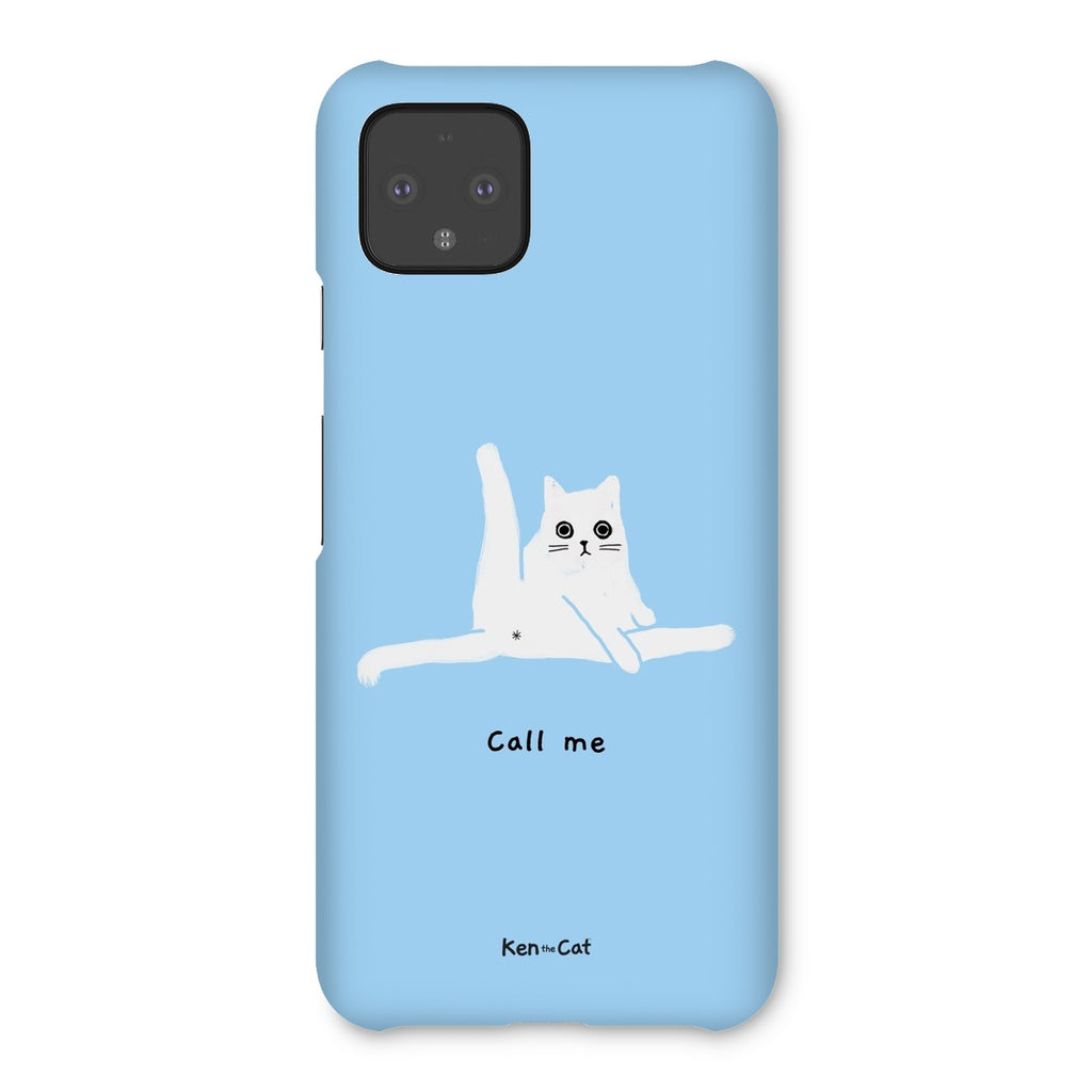 Call Me - Blue Phone Case