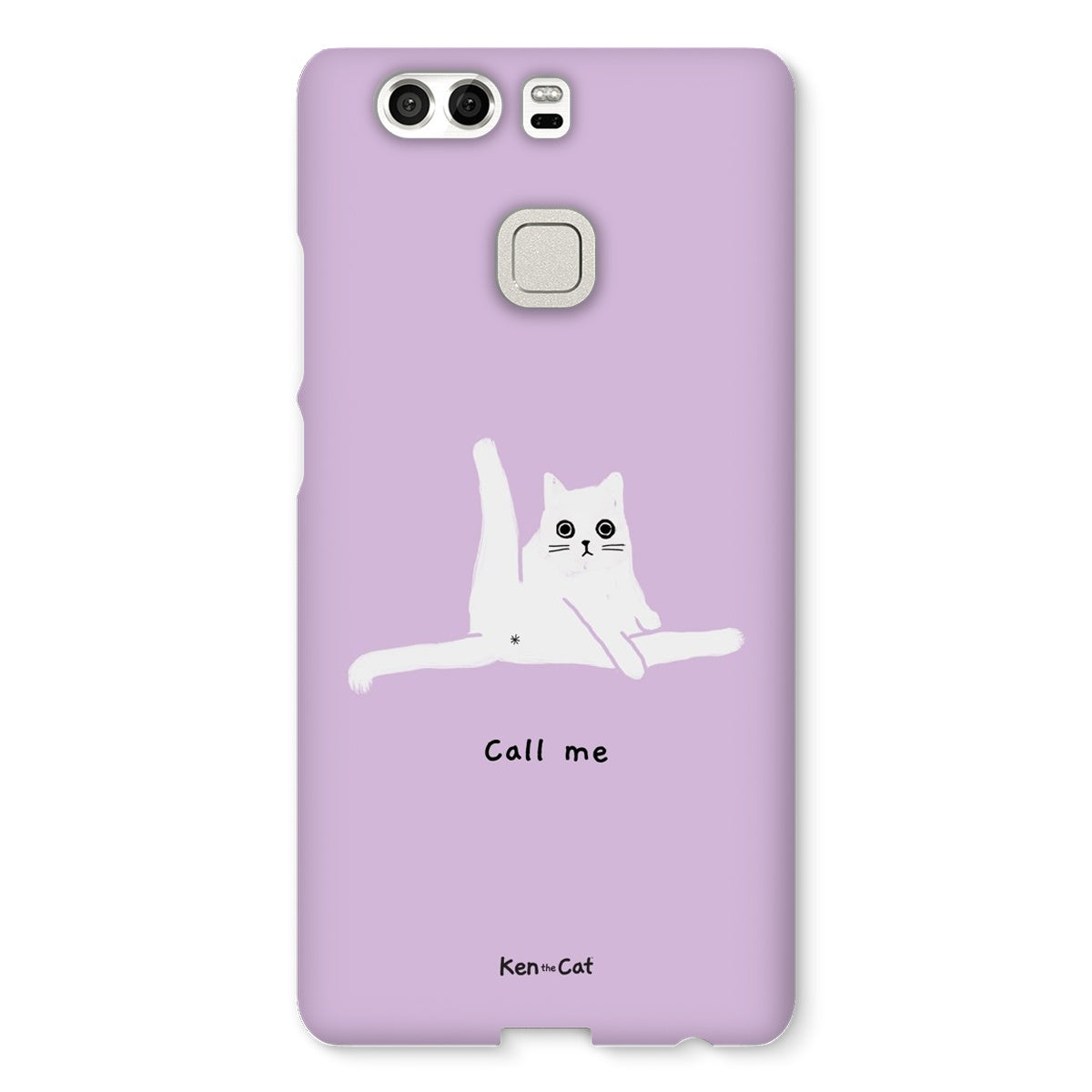 Call Me - Purple Phone Case