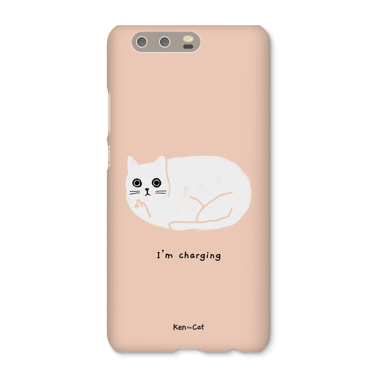 I'm Charging - Coral Phone Case