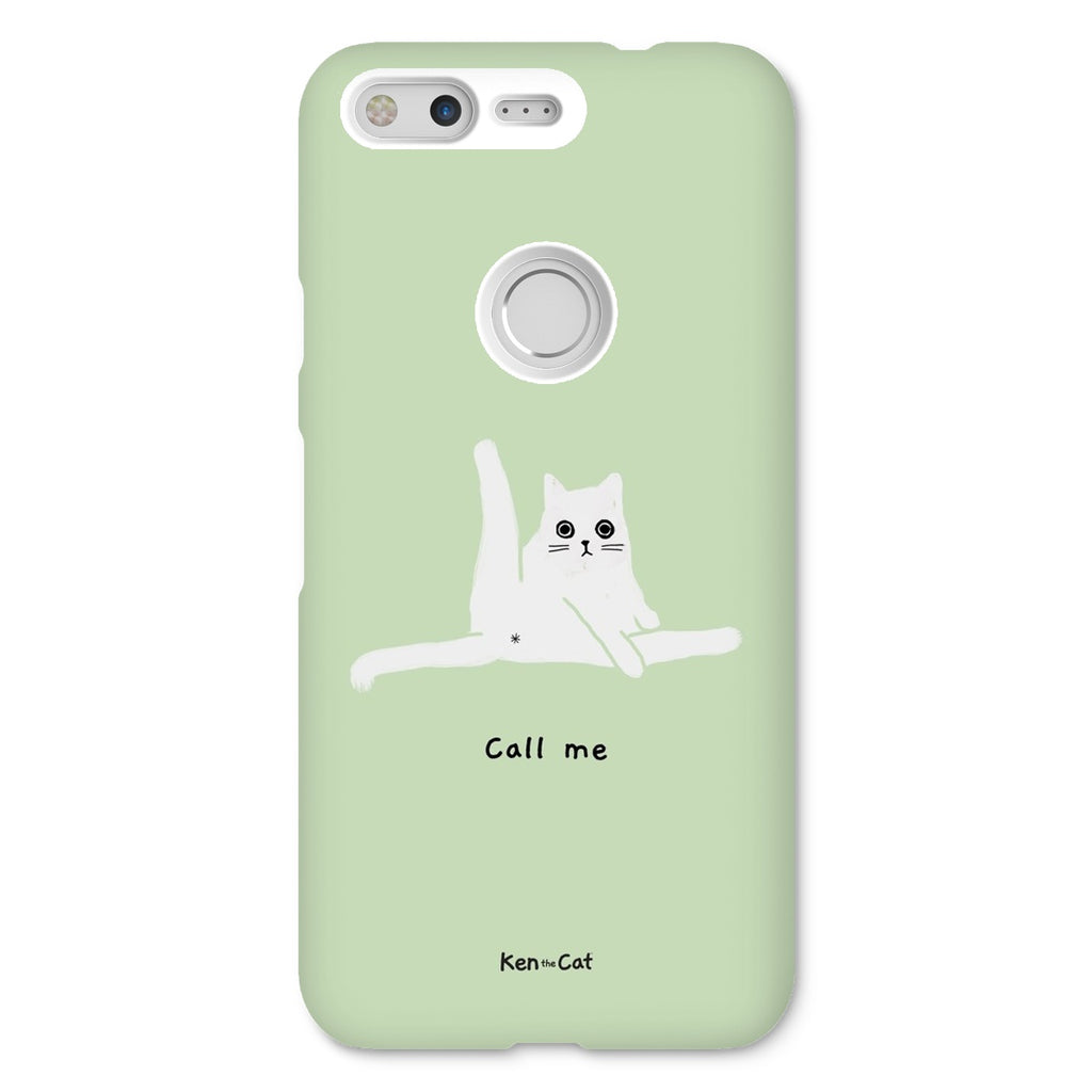 Call Me - Green Phone Case