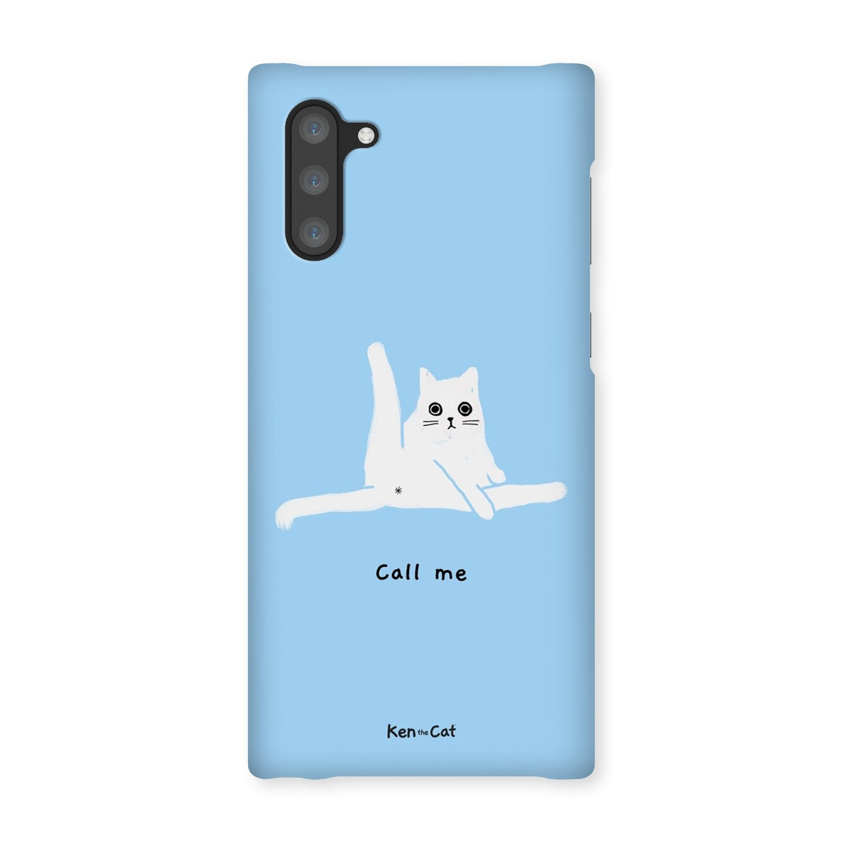 Call Me - Blue Phone Case