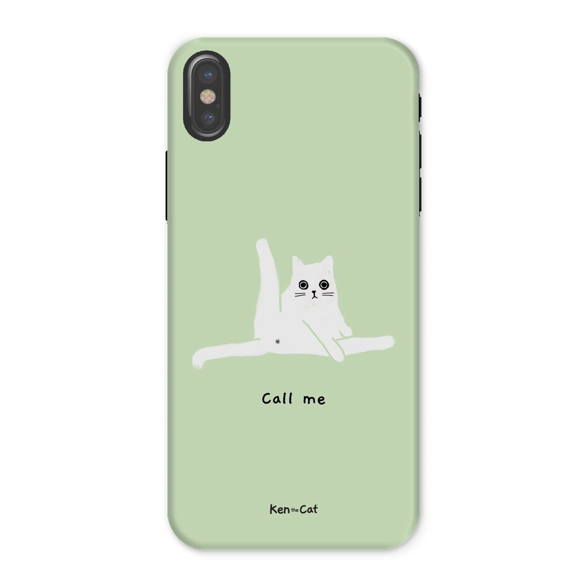 Call Me - Green Phone Case
