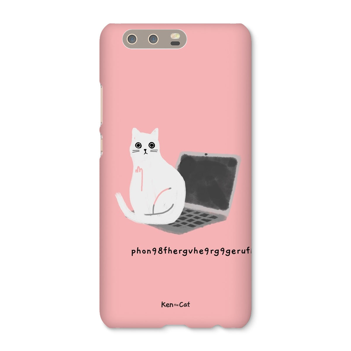 Laptop - Pink Phone Case