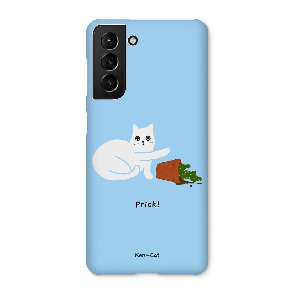 Prick - Blue Phone Case