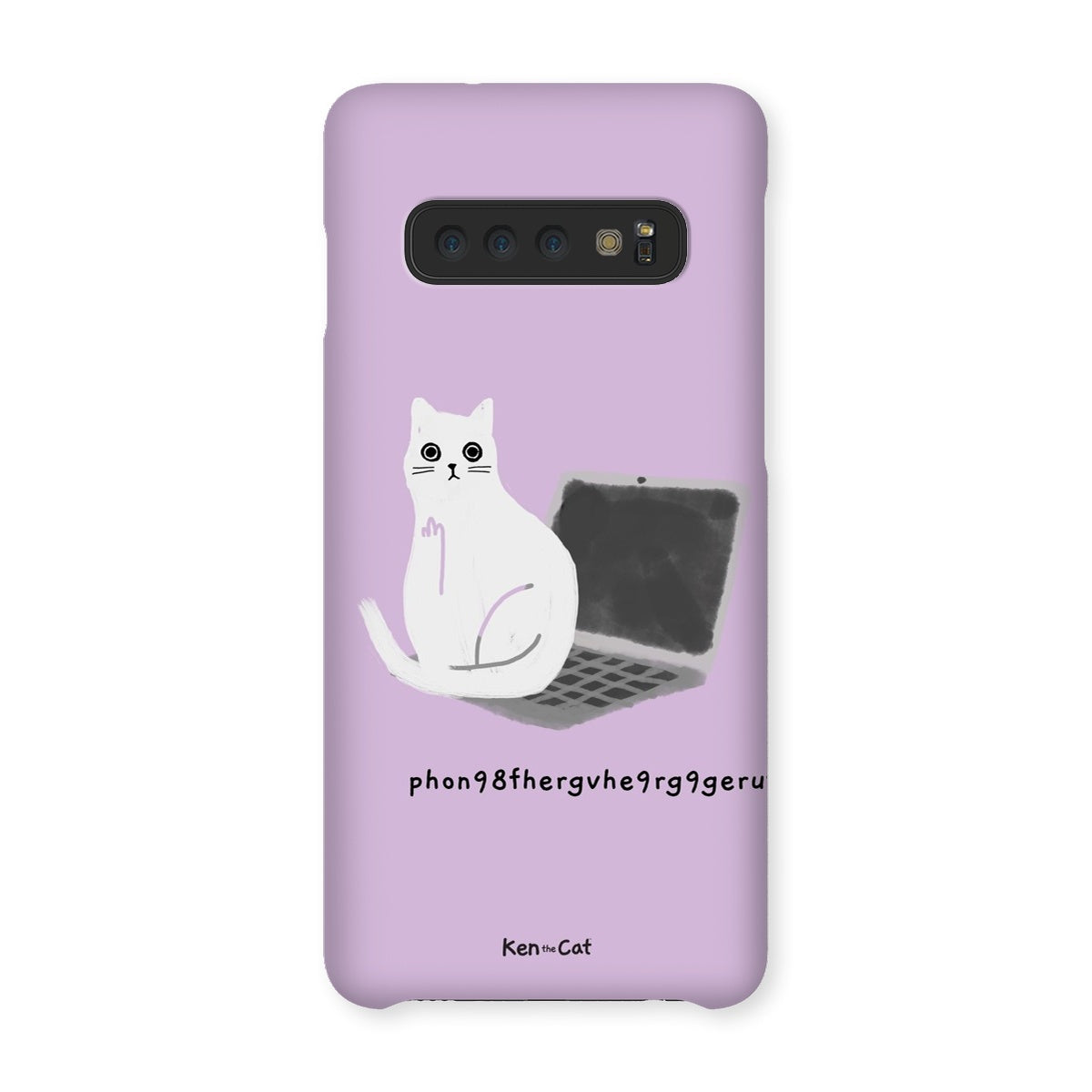 Laptop - Purple Phone Case