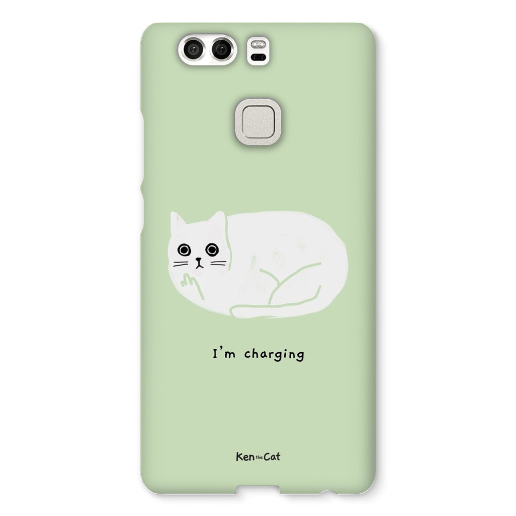 I'm Charging - Green Phone Case