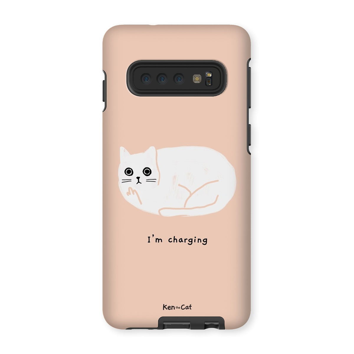I'm Charging - Coral Phone Case